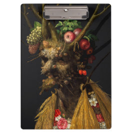 Giuseppe Arcimboldo - Vier Jahreszeiten in einem K Klemmbrett