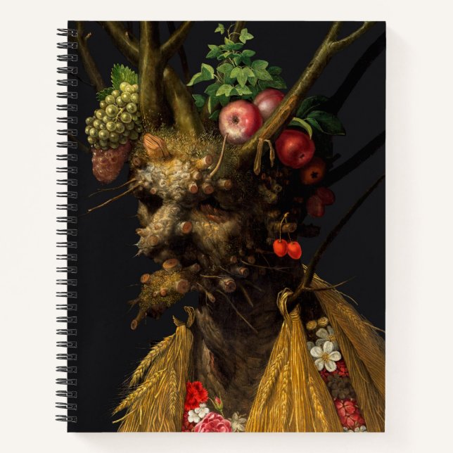 Giuseppe Arcimboldo - Vier Jahreszeiten in einem K Notizbuch (Vorderseite)