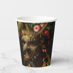 Giuseppe Arcimboldo - Vier Jahreszeiten in einem K Pappbecher