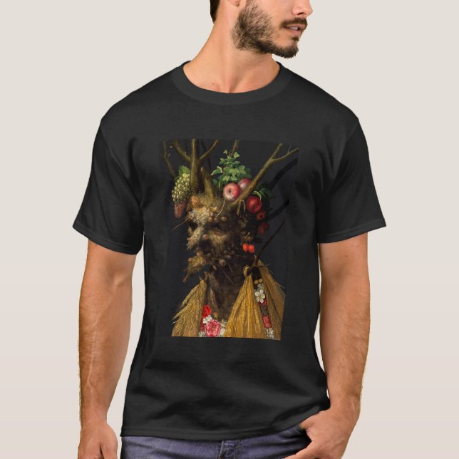 Giuseppe Arcimboldo - Vier Jahreszeiten in einem K T-Shirt (Vorderseite)