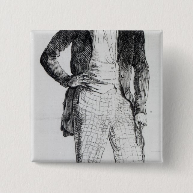 Giuseppe Mazzini Button (Vorderseite)