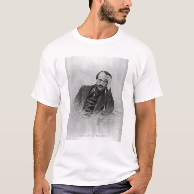Giuseppe Mazzini T-Shirt (Vorderseite)