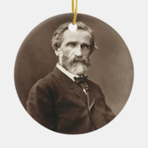 Giuseppe Verdi (1813-1901) von 'Galerie Contempor Keramik Ornament
