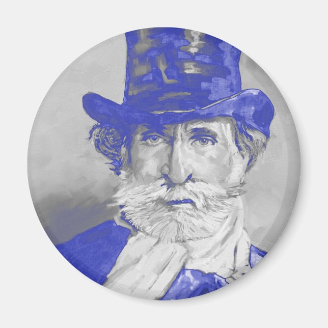 Giuseppe Verdi Magnet (Vorne)