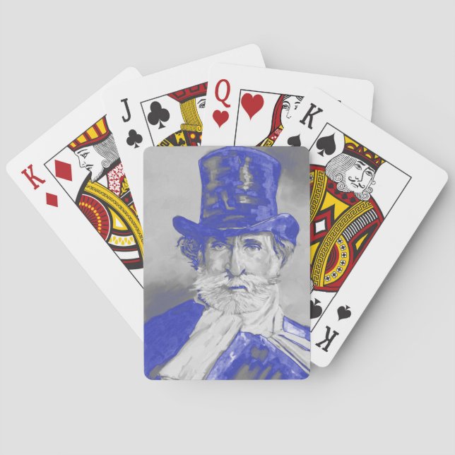 Giuseppe Verdi Spielkarten (Rückseite)
