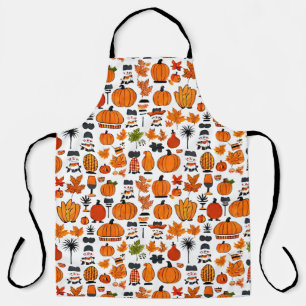 GIVE DANKS Herbst Pumpkins & Blätter Urlaub Schürze