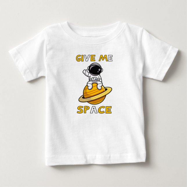 GIVE ME SPACE Cute Astronaut Space Lover Tee (Vorderseite)
