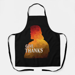 GIVE THANKS APRON SCHÜRZE