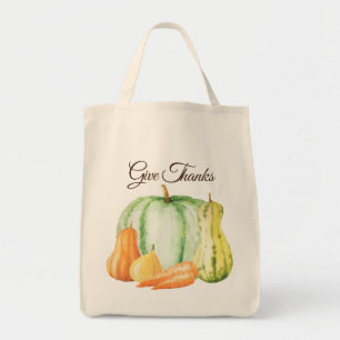 Give Thanks-Vegetable Still Life Tragetasche