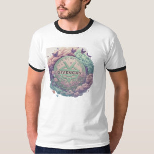 GIVENCHY in einem Kreis T-Shirt