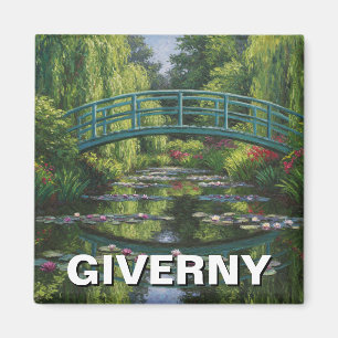 Giverny France Travel Magnet