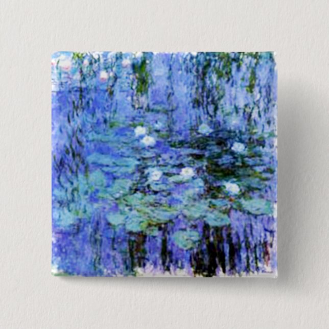 Givery-Lilienteich des Meisters Monet Button (Vorderseite)