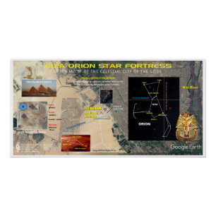Giza Orion Star Festung Poster