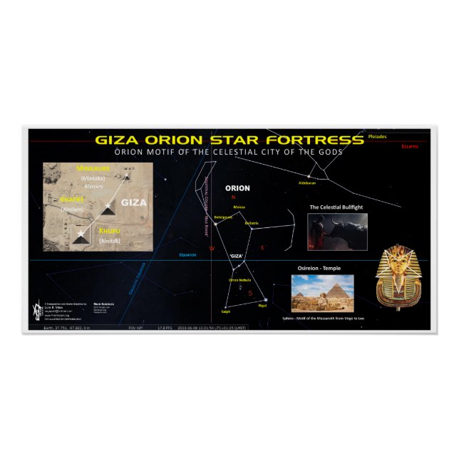 Giza Orion Star Festung Poster (Vorderseite)