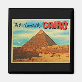 Giza Pyramid Kairo Ägypten Magnet