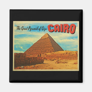 Giza-Pyramide Kairo Ägypten Magnet