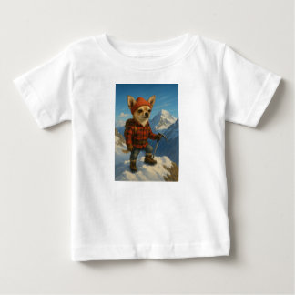Gizmo Conquers Mont Blanc - The Alpine Adventure Baby T-shirt