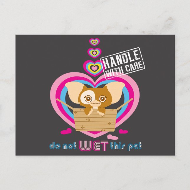 Gizmo | Dieses Tier nicht nassen Postkarte (Vorderseite)