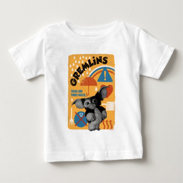 Gizmo | Es gibt drei Regeln Baby T-shirt (Vorderseite)