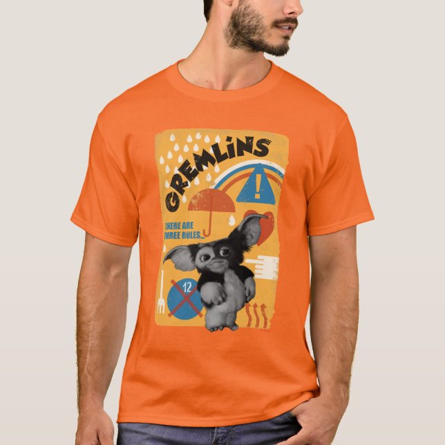 Gizmo | Es gibt drei Regeln T-Shirt (Vorderseite)
