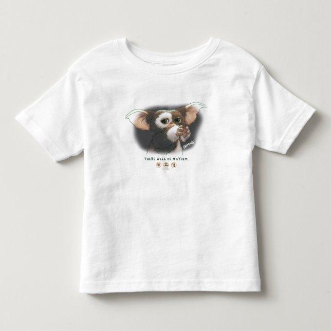 Gizmo Es wird ein Chaos geben Kleinkind T-shirt (Vorderseite)