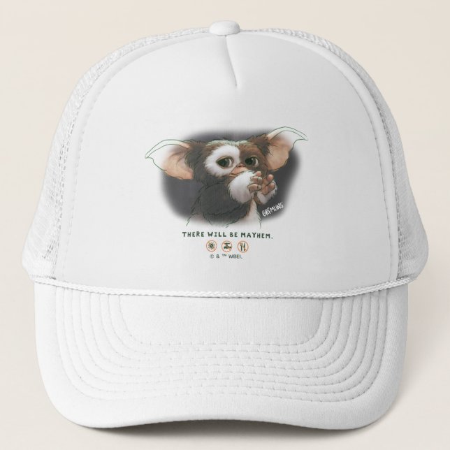 Gizmo Es wird ein Chaos geben Truckerkappe (Vorderseite)