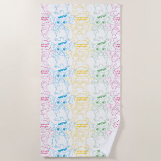 Gizmo | Helles Licht! Helles Licht! Strandtuch