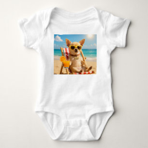 Gizmo im Urlaub Baby Strampler