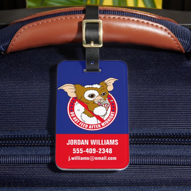 Gizmo | Nach Mitternacht nicht Gefüttert Gepäckanhänger (Vorderseite Insitu 2)