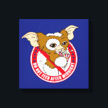 Gizmo | Nach Mitternacht nicht Gefüttert Leinwanddruck<br><div class="desc">Karo dieses lustige Design mit Gizmo. Aber füttre ihn nicht nach Mitternacht!</div>