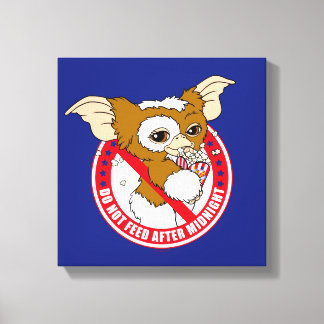 Gizmo | Nach Mitternacht nicht Gefüttert Leinwanddruck