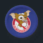 Gizmo | Nach Mitternacht nicht Gefüttert Pappteller<br><div class="desc">Karo dieses lustige Design mit Gizmo. Aber füttre ihn nicht nach Mitternacht!</div>