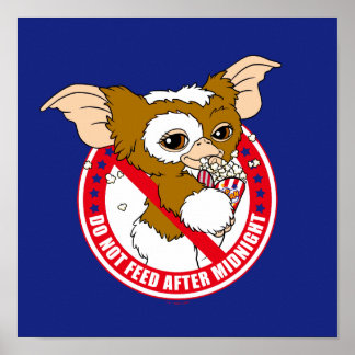 Gizmo | Nach Mitternacht nicht Gefüttert Poster