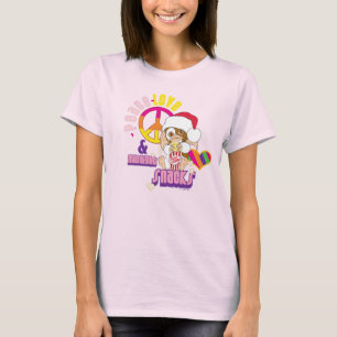 Gizmo Peace Liebe & Midnight Snacks T-Shirt