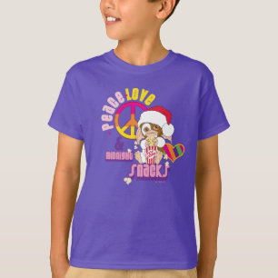Gizmo Peace Liebe & Midnight Snacks T-Shirt