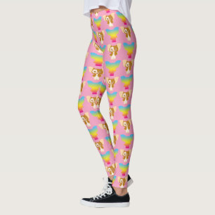 Gizmo Regenbogen-Muster Leggings