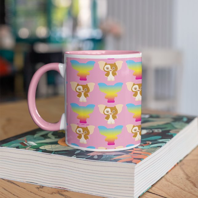 Gizmo | Regenbogen-Muster Tasse (Mug on book)