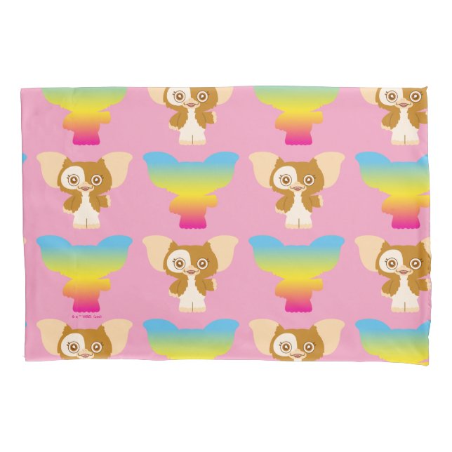 Gizmo | Regenbogenmuster Kissenbezug (Vorderseite)