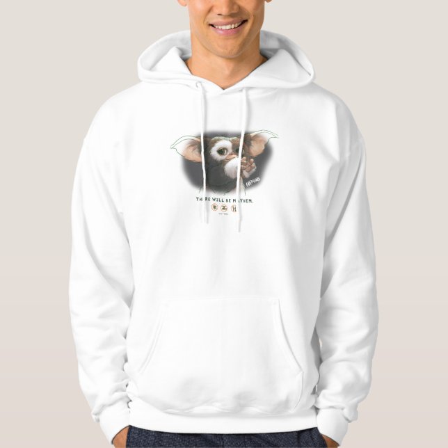 Gizmo There Will Be Mayhem Hoodie (Vorderseite)