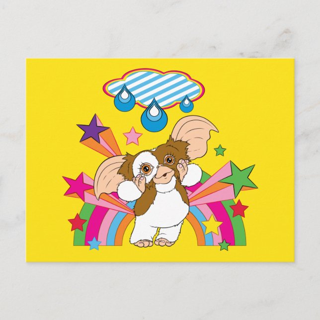 Gizmo | Träumen von Raindrops Postkarte (Vorderseite)