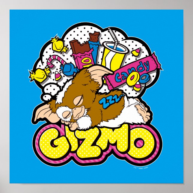 Gizmo | Träumen von Süßigkeiten Poster (Vorne)
