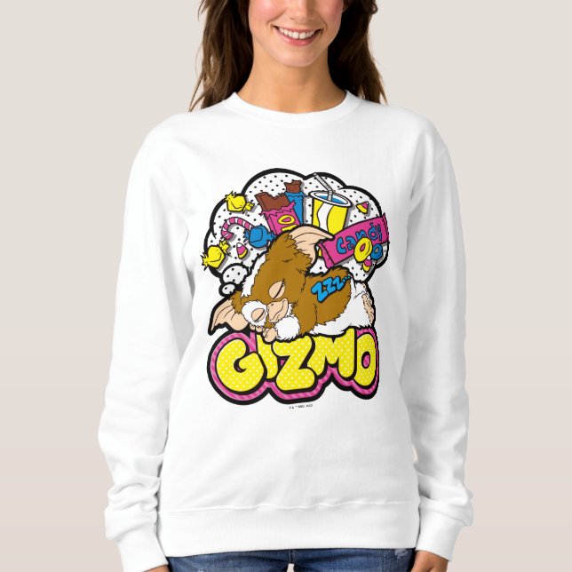 Gizmo | Träumen von Süßigkeiten Sweatshirt (Vorderseite)