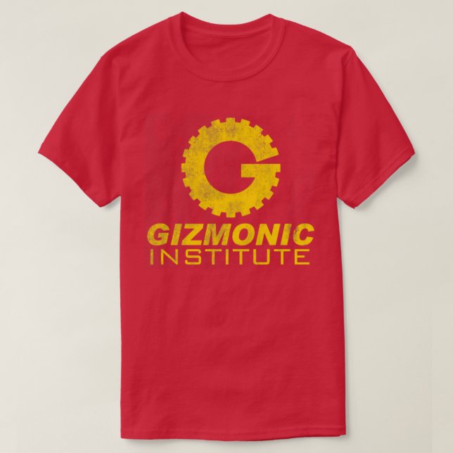 Gizmonisches Institut in Not T-Shirt (Design vorne)