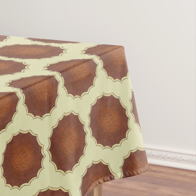 Gizzada Jamaikanischer Coconut Custer Tart Tischdecke (Beispiel)