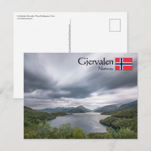 Gjervalen Postkarte