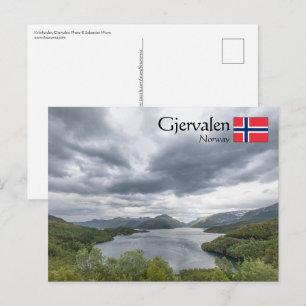 Gjervalen Postkarte