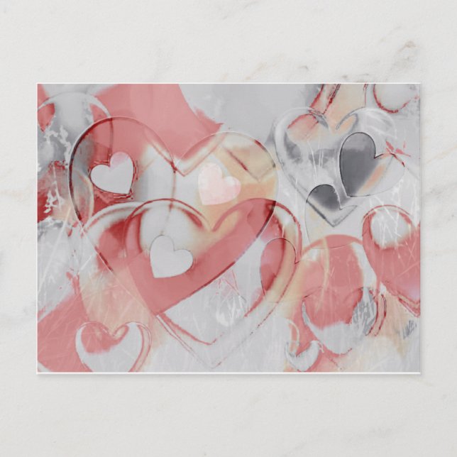 Gkass Herz Postkarte (Vorderseite)