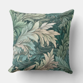 Glacial Flora Symphony Winter Botanical Kissen