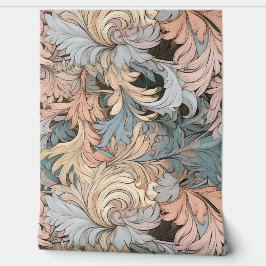 Glacial Flora Symphony Winter Botanical Tapete