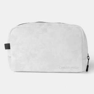 Glacial Gray Grunge Waschbeutel